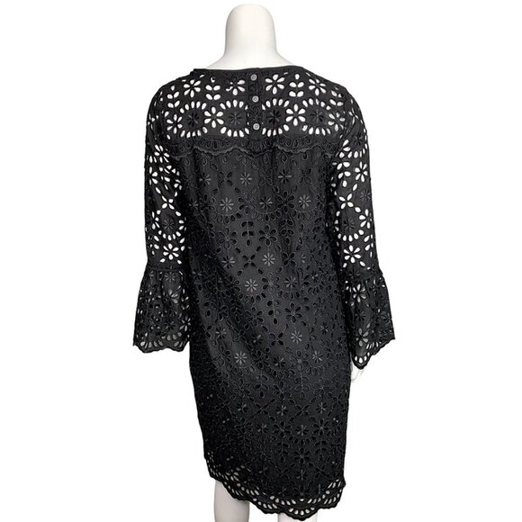 NWT J. CREW Scalloped Eyelet Lace Cutout Lace Shift Dres - Picture 6 of 10